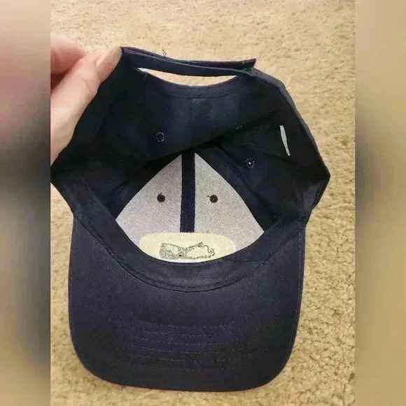 Vintage Key West Del Sol Navy Blue Mens Hat Adjustable - Picture 3 of 3